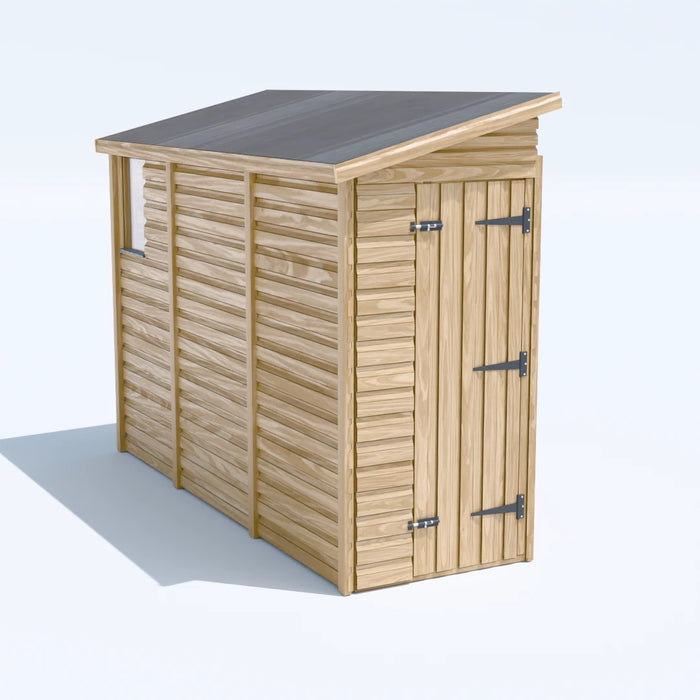 3x10ft Wooden Garden Shed | Windowed | Pent Roof