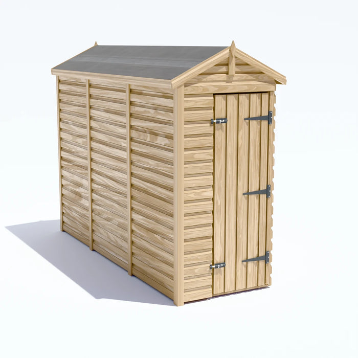 3x10ft Wooden Garden Shed | Windowless | Apex Roof