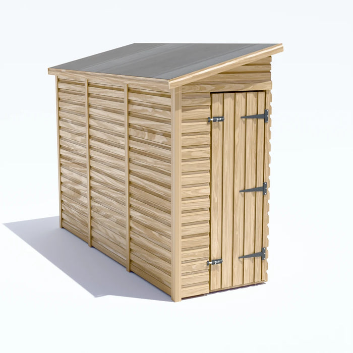 3x10ft Wooden Garden Shed | Windowless | Pent Roof