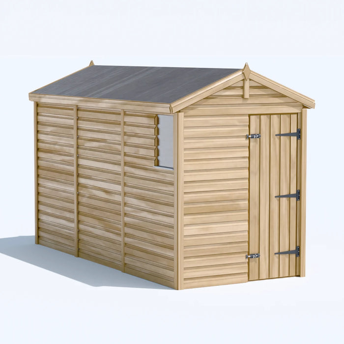 5x12ft Wooden Garden Shed | Windowed | Apex Roof