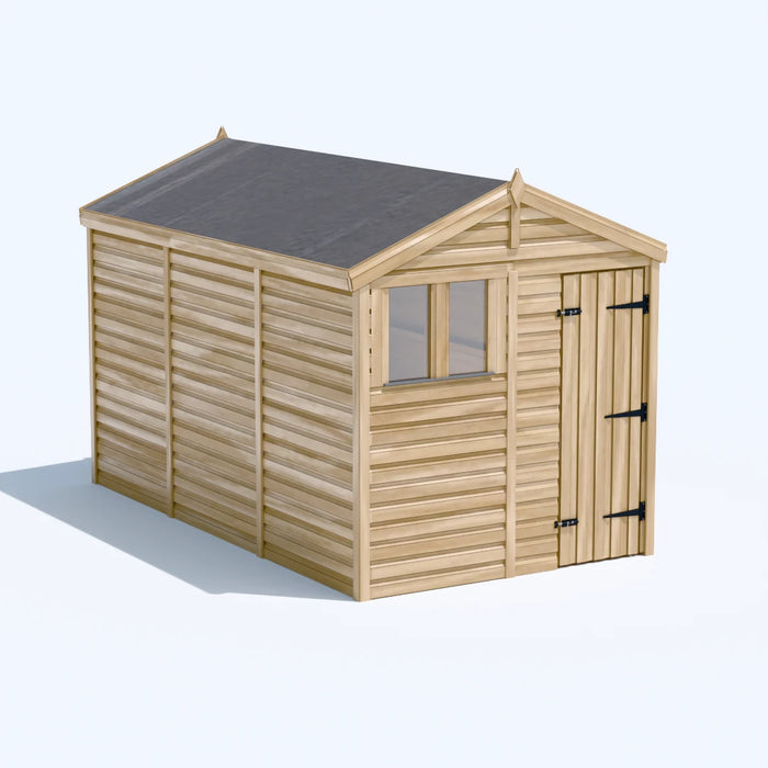 6.5x12ft Wooden Garden Shed | Windowed | Apex Roof