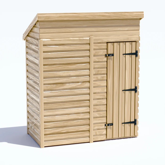 6x3ft Wooden Garden Shed | Windowless | Pent Roof