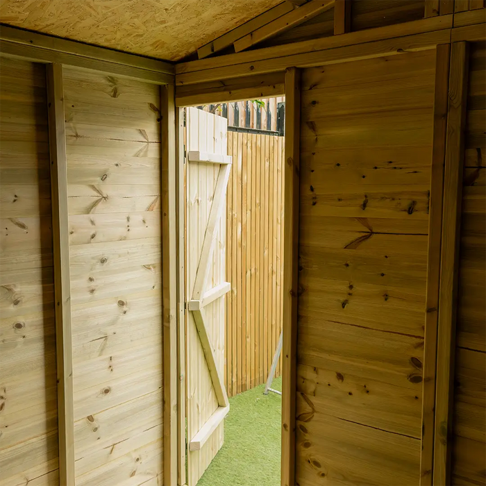 3x12ft Wooden Garden Shed | Windowed | Pent Roof