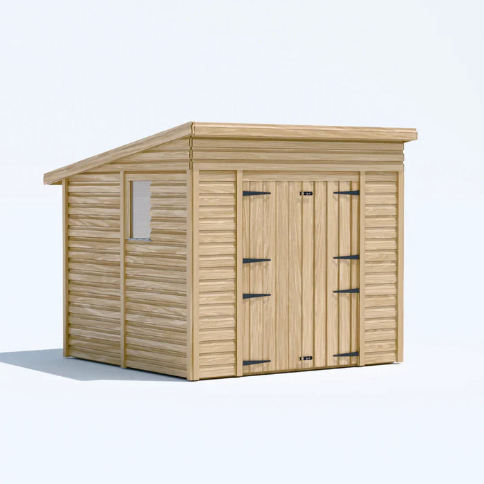 What wood are garden sheds made from