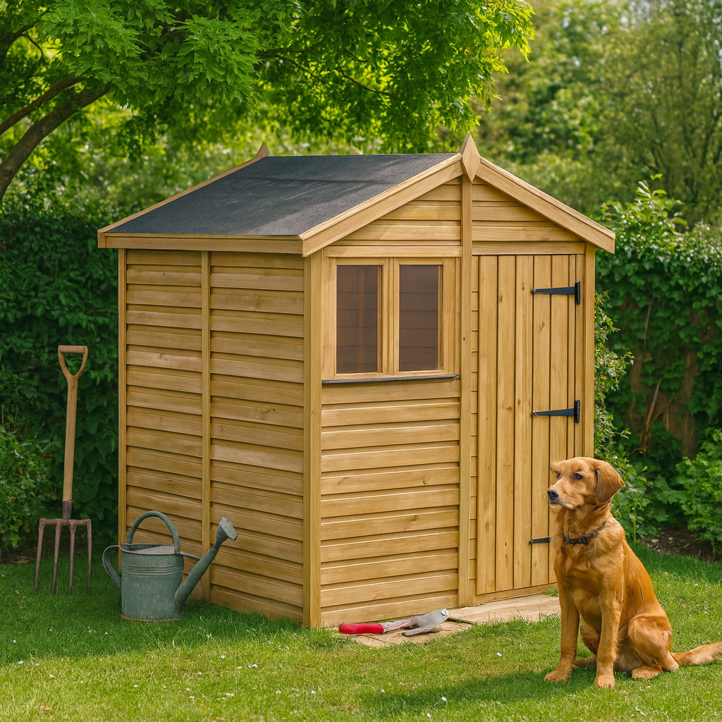 Wooden Sheds vs Metal, Plastic, & Brick: Choosing the Right Shed Material