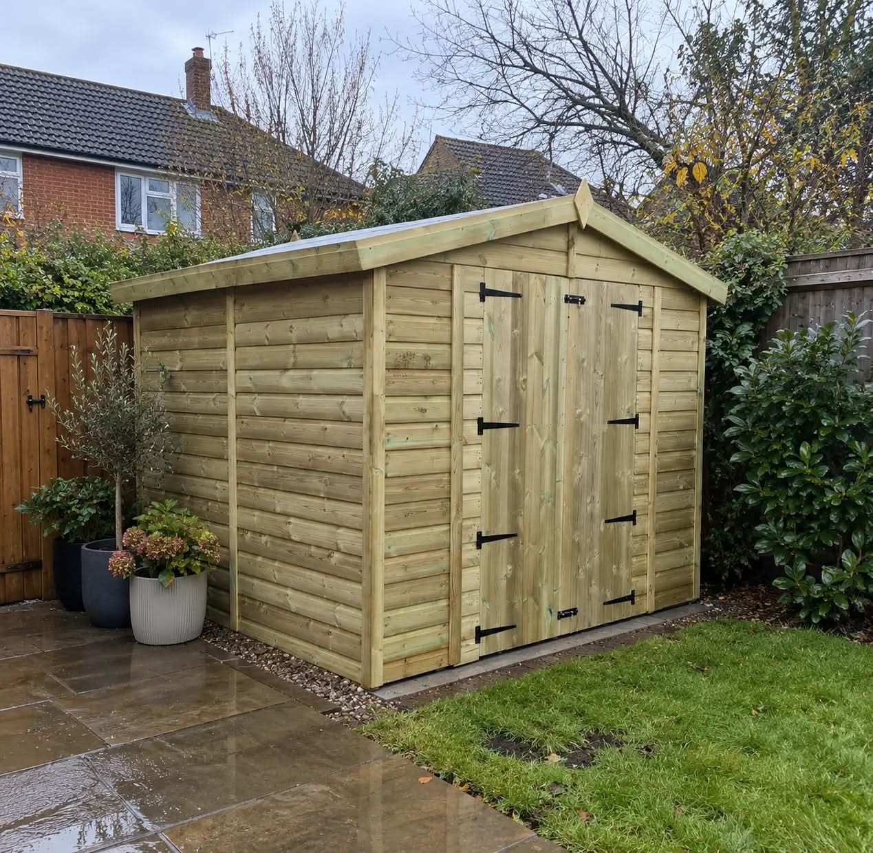8x8ft Garden Sheds