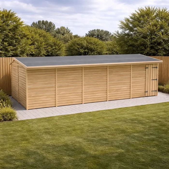 20x10ft Wooden Workshop | Windowless | Apex Roof
