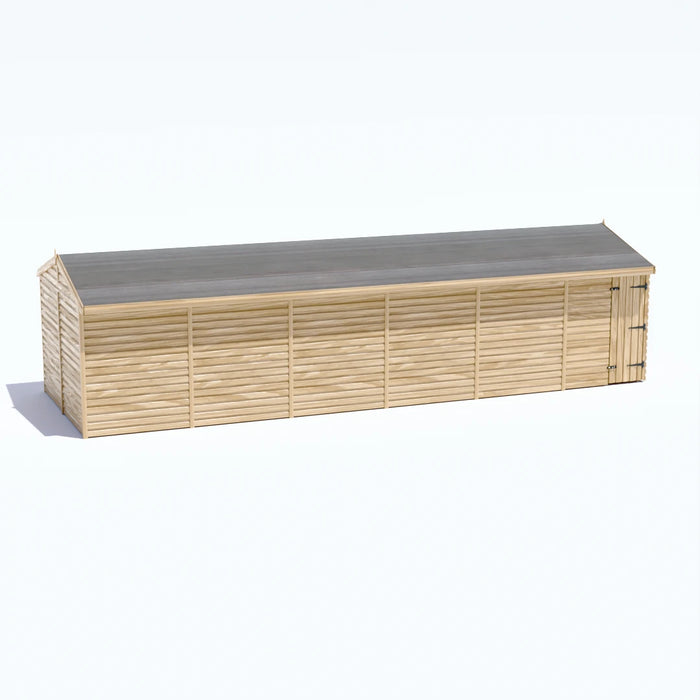 30x10ft Wooden Workshop | Windowless | Apex Roof