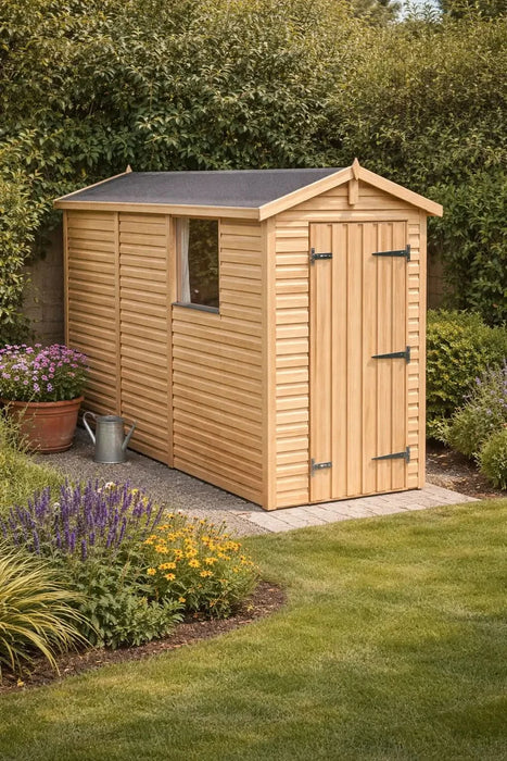 3x10ft Wooden Garden Shed | Windowed | Apex Roof