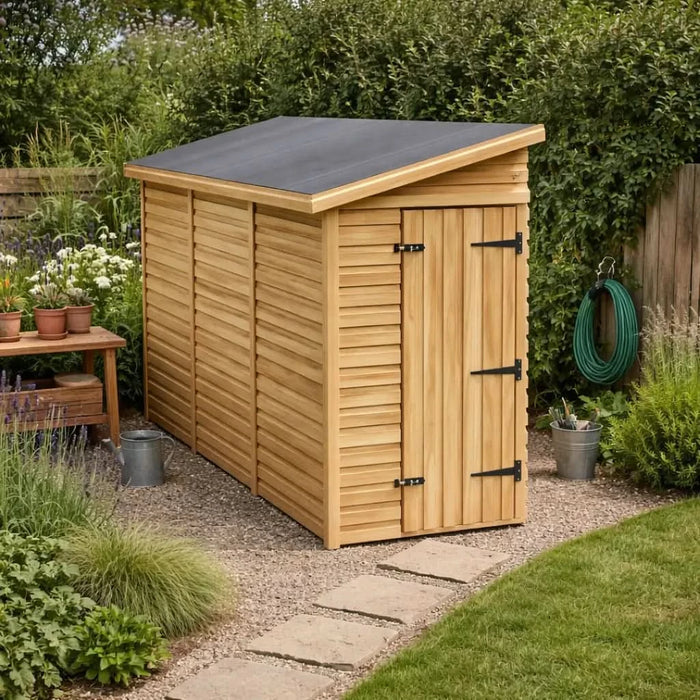 3x10ft Wooden Garden Shed | Windowless | Pent Roof