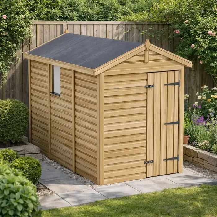 5x10ft Wooden Garden Shed | Windowed | Apex Roof