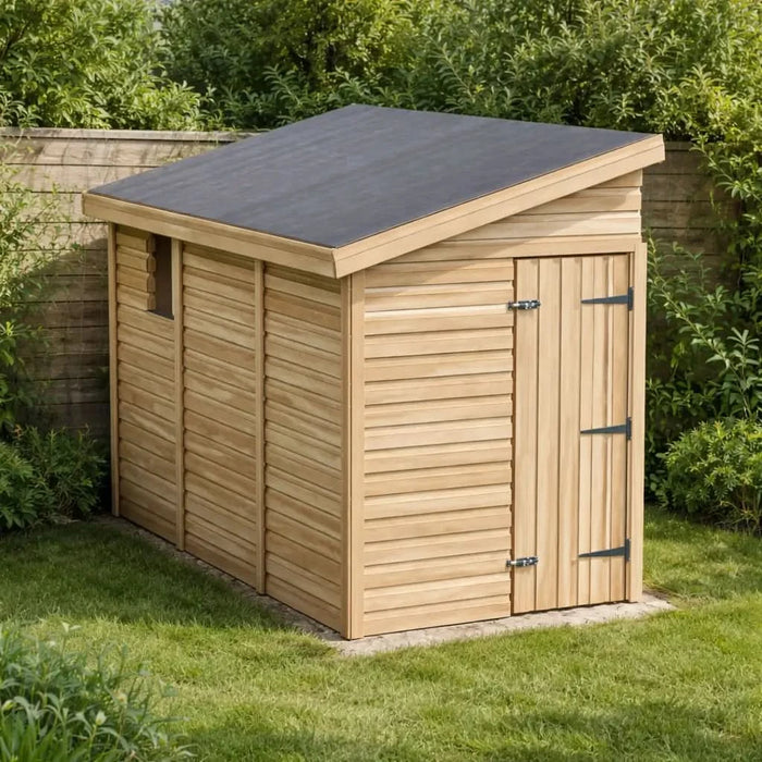 5x10ft Wooden Garden Shed | Windowed | Pent Roof