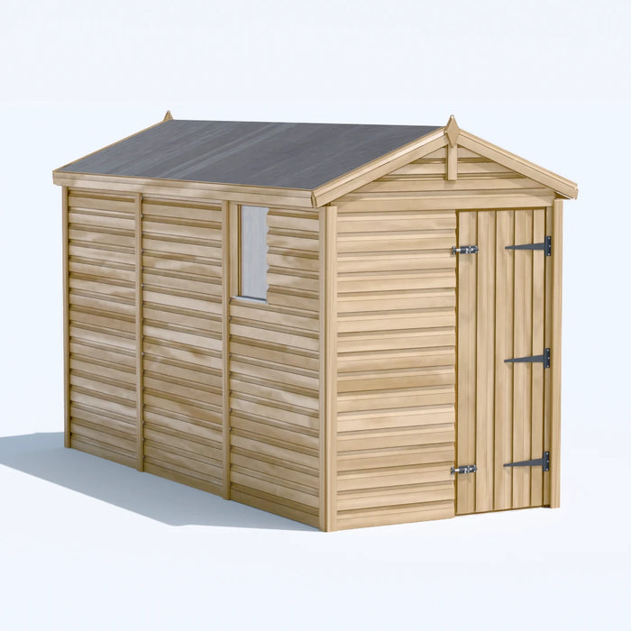 5x12ft Wooden Garden Shed | Windowed | Apex Roof