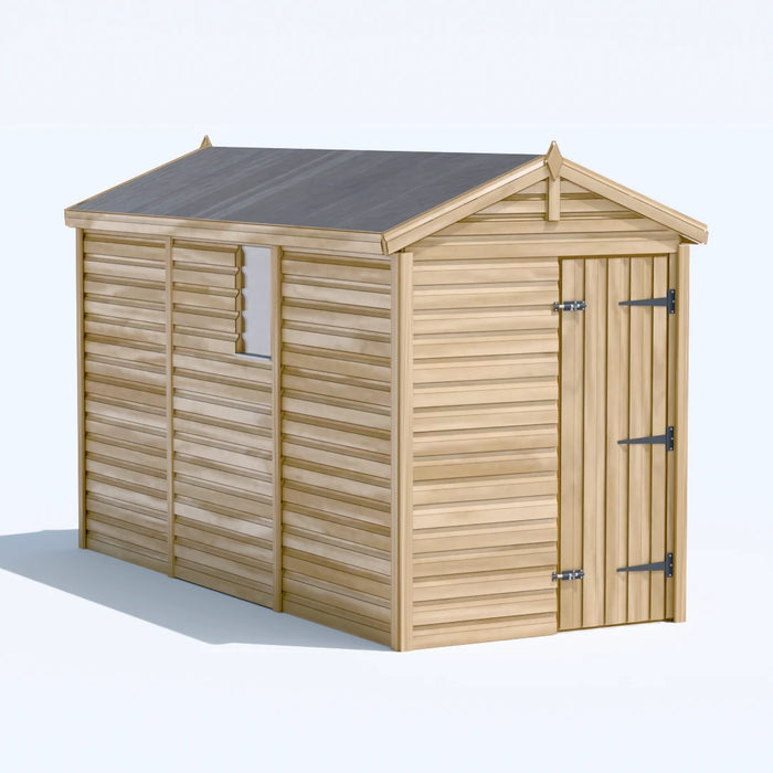 5x12ft Wooden Garden Shed | Windowed | Apex Roof