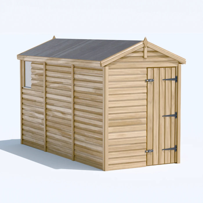 5x12ft Wooden Garden Shed | Windowed | Apex Roof