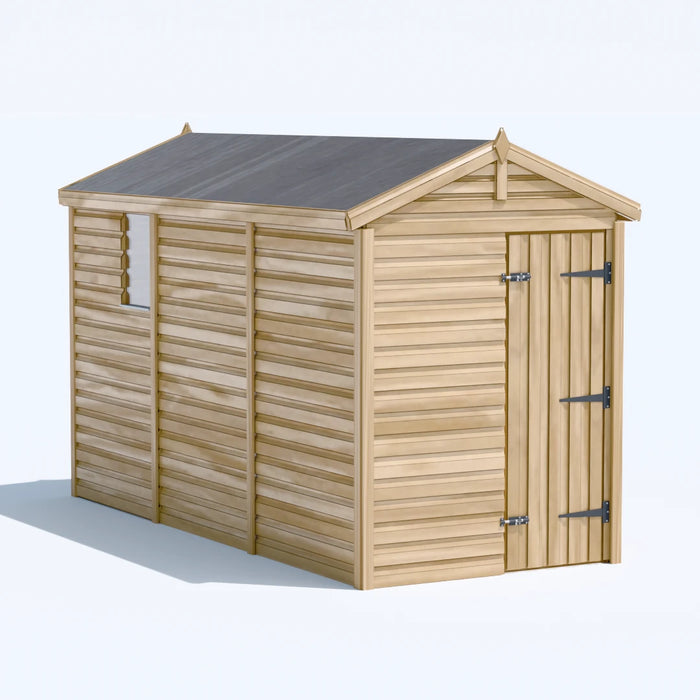 5x12ft Wooden Garden Shed | Windowed | Apex Roof
