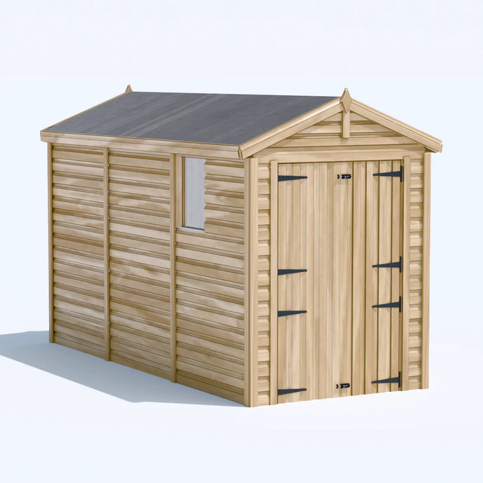 5x12ft Wooden Garden Shed | Windowed | Apex Roof