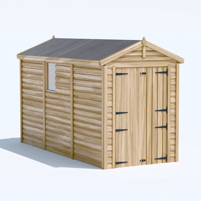 5x12ft Wooden Garden Shed | Windowed | Apex Roof