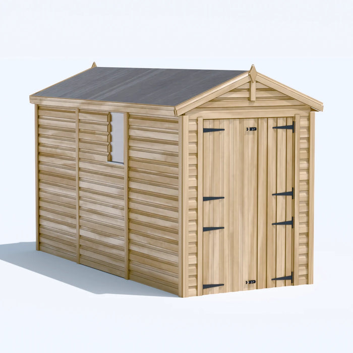 5x12ft Wooden Garden Shed | Windowed | Apex Roof
