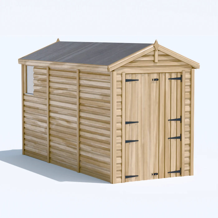5x12ft Wooden Garden Shed | Windowed | Apex Roof