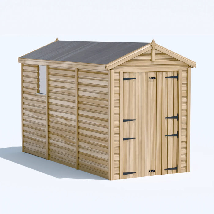 5x12ft Wooden Garden Shed | Windowed | Apex Roof