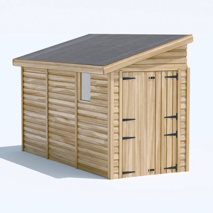 5x12ft Wooden Garden Shed | Windowed | Pent Roof