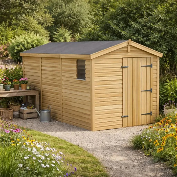 5x12ft Wooden Garden Shed | Windowed | Apex Roof