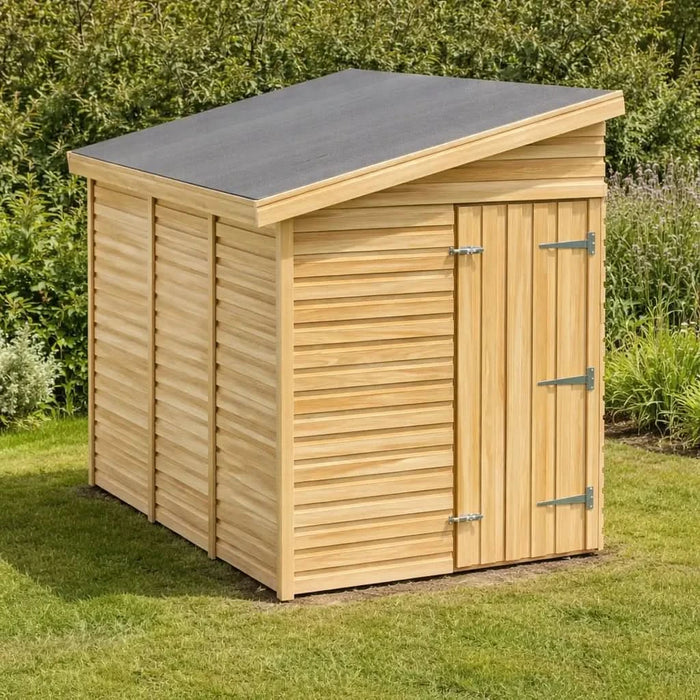 5x12ft Wooden Garden Shed | Windowless | Pent Roof