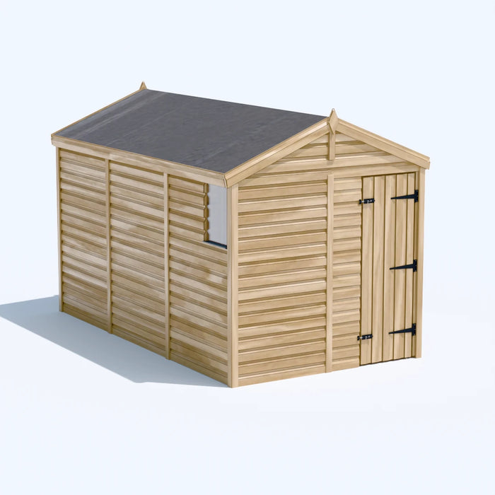 6.5x12ft Wooden Garden Shed | Windowed | Apex Roof