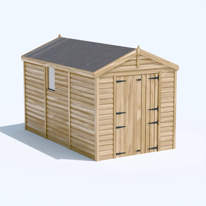 6.5x12ft Wooden Garden Shed | Windowed | Apex Roof