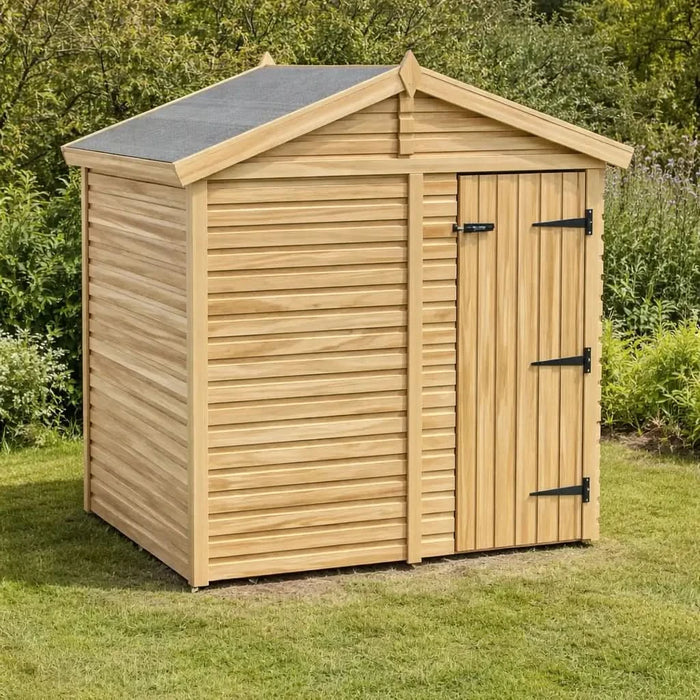 6x3ft Wooden Garden Shed | Windowless | Apex Roof