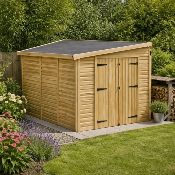 8 X 8 Pent Garden Shed