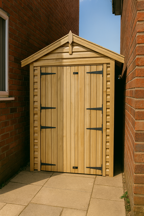 5x6.5ft Wooden Garden Shed | Windowed | Apex Roof