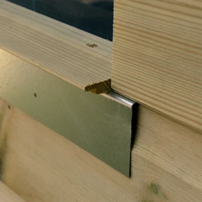 6.5x8ft Wooden Garden Shed | Windowless | Pent Roof