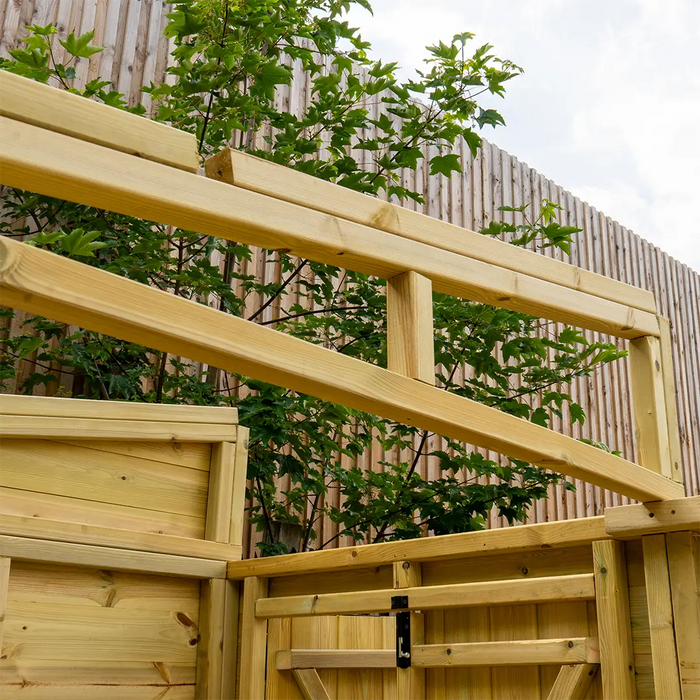 6.5x8ft Wooden Garden Shed | Windowless | Pent Roof